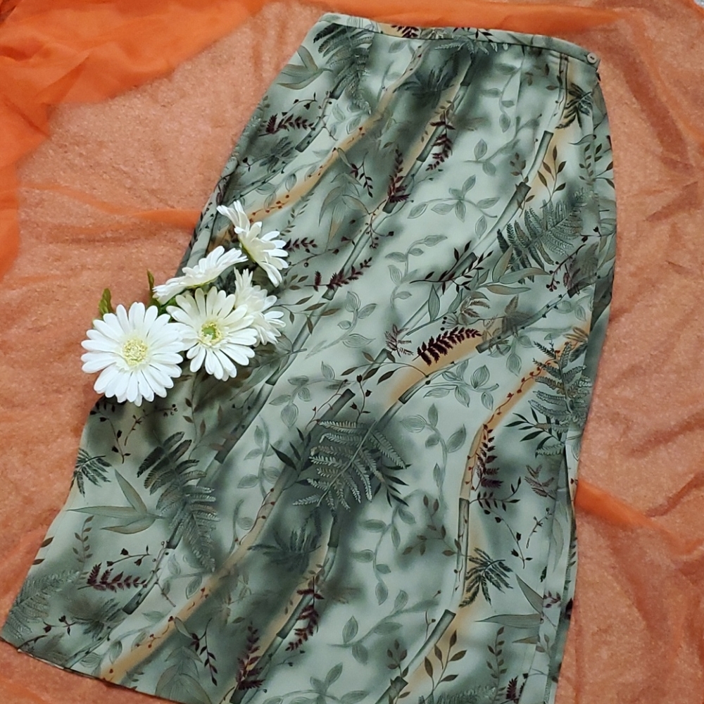 Bamboo Print Skirt